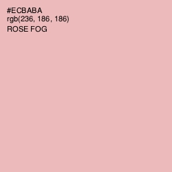 #ECBABA - Rose Fog Color Image